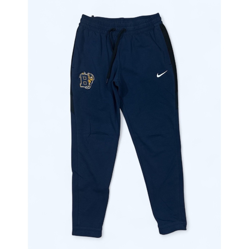 NIKE Baylor Bears Pants Mens LARGE Blue NCAA College Joggers Dri Fit Swoosh